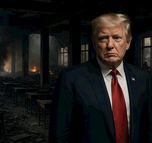 TRUMP DISMISSES U.S. RESPONSIBILITY FOR FATAL IRAN SCHOOL STRIKE 🎯